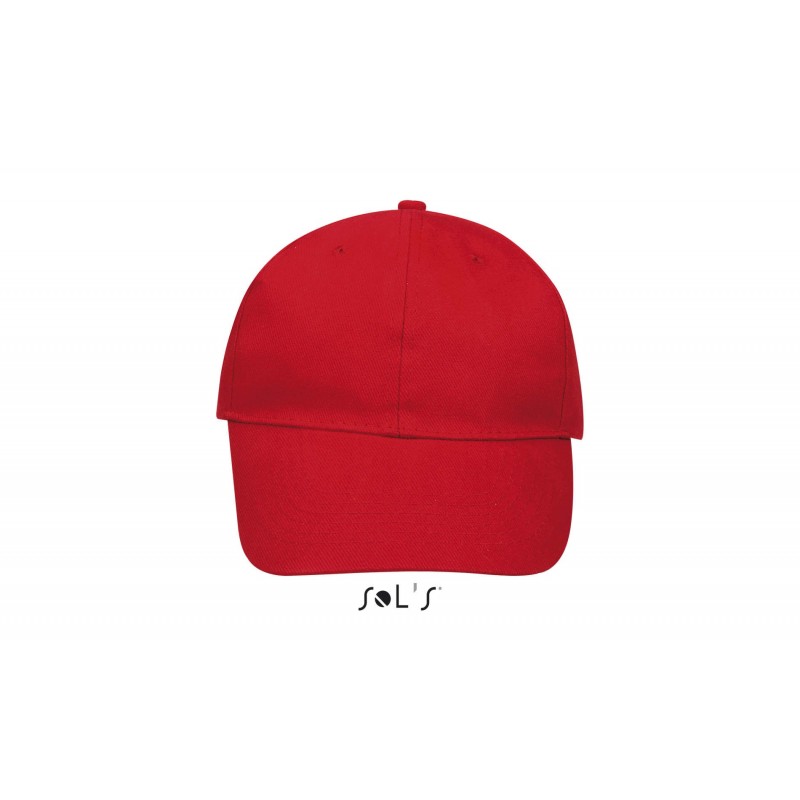 Sol's - Casquette 6 panneaux BUFFALO - Rouge