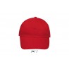 Sol's - Casquette 6 panneaux BUFFALO - Rouge