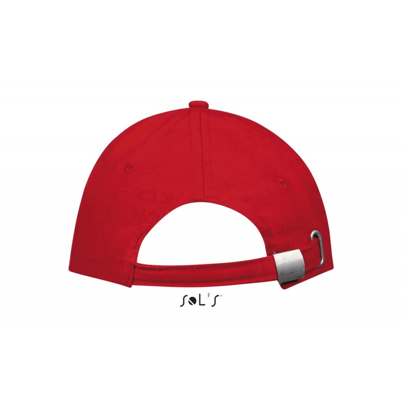 Sol's - Casquette 6 panneaux BUFFALO - Rouge