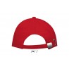Sol's - Casquette 6 panneaux BUFFALO - Rouge