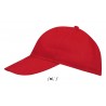 Sol's - Casquette 6 panneaux BUFFALO - Rouge