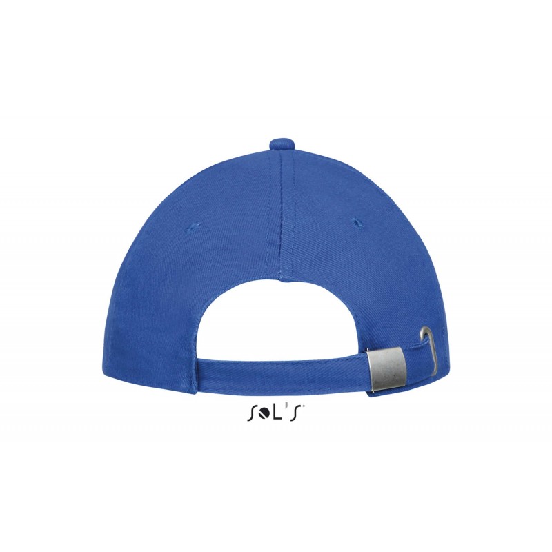 Sol's - Casquette 6 panneaux BUFFALO - Royal / Blanc