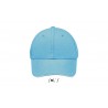 Sol's - Casquette 6 panneaux BUFFALO - Turquoise / Blanc