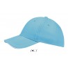 Sol's - Casquette 6 panneaux BUFFALO - Turquoise / Blanc