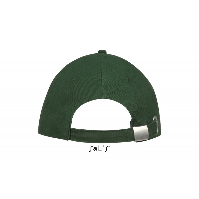 Sol's - Casquette 6 panneaux BUFFALO - Vert Bouteille