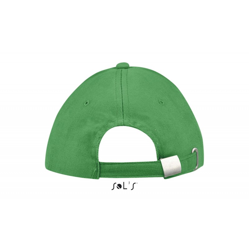 Sol's - Casquette 6 panneaux BUFFALO - Vert Prairie / Blanc