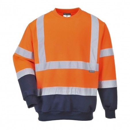 Portwest - Sweatshirt bicolore HV - B306
