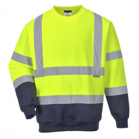 Portwest - Sweatshirt bicolore HV - B306