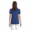 Neoblu - Tee-shirt manches courtes jersey mercerisé femme LUCAS WOMEN - Bleu Intense