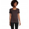 Neoblu - Tee-shirt manches courtes jersey mercerisé femme LUCAS WOMEN - Bordeaux