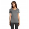 Neoblu - Tee-shirt manches courtes jersey mercerisé femme LUCAS WOMEN - Gris Léger
