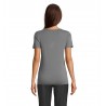 Neoblu - Tee-shirt manches courtes jersey mercerisé femme LUCAS WOMEN - Gris Léger