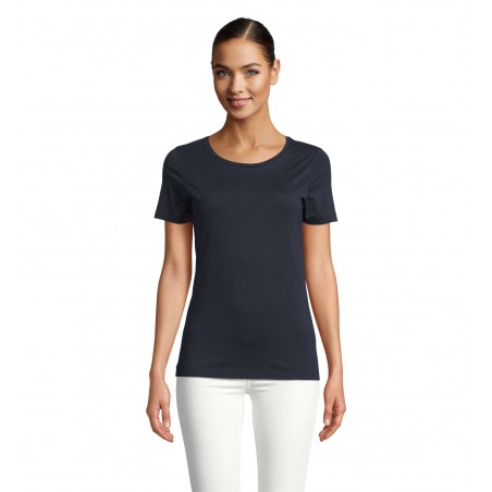 Neoblu - Tee-shirt manches courtes jersey mercerisé femme LUCAS WOMEN - Nuit