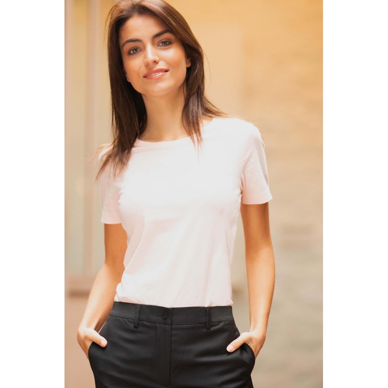 Neoblu - Tee-shirt manches courtes jersey mercerisé femme LUCAS WOMEN