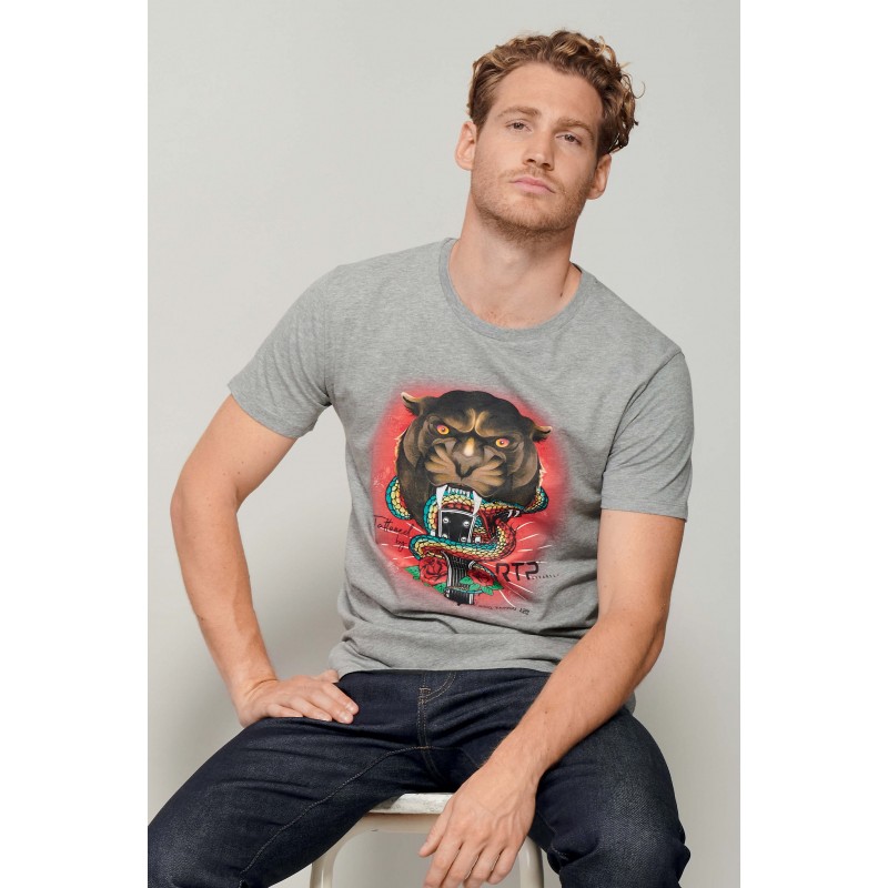 RTP Apparel - Tee-shirt homme manches courtes TEMPO 185 MEN