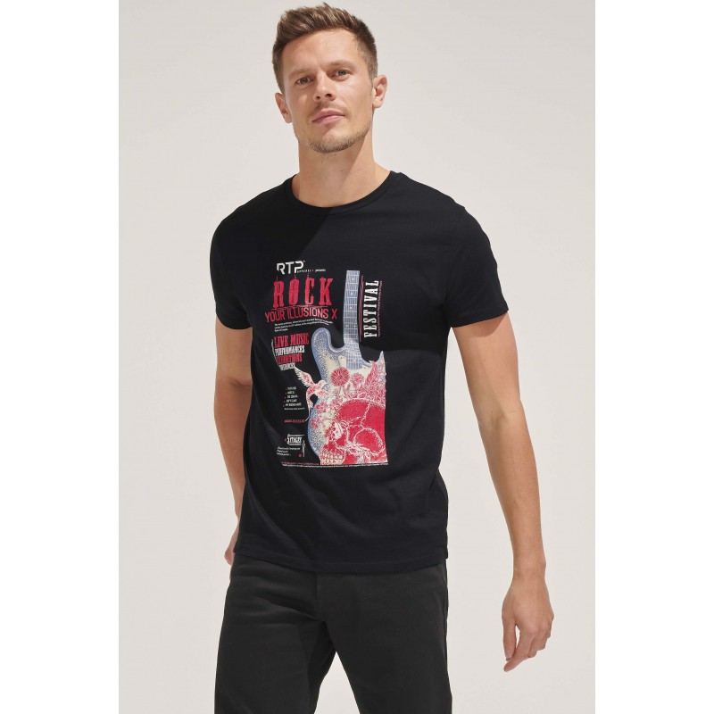 RTP Apparel - Tee-shirt homme manches courtes TEMPO 145 MEN