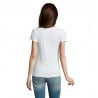 RTP Apparel - Tee-shirt femme coupe cousu manches courtes TEMPO 185 WOMEN - Blanc