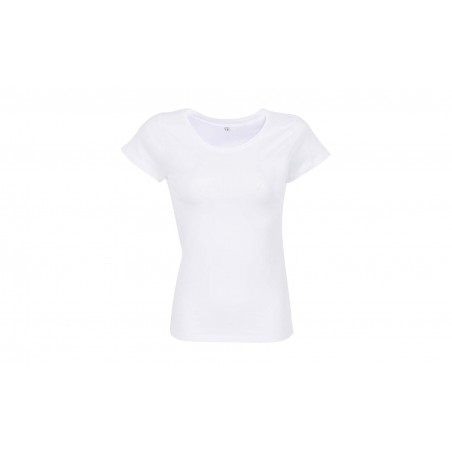RTP Apparel - Tee-shirt femme coupe cousu manches courtes TEMPO 145 WOMEN - Blanc