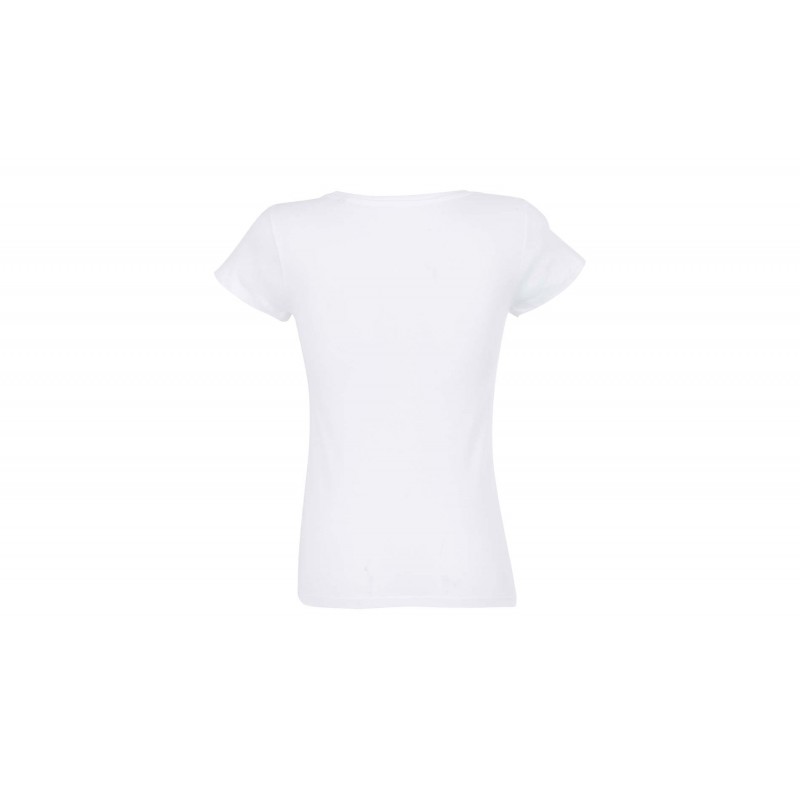 RTP Apparel - Tee-shirt femme coupe cousu manches courtes TEMPO 145 WOMEN - Blanc