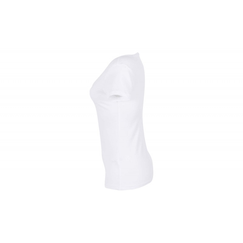 RTP Apparel - Tee-shirt femme coupe cousu manches courtes TEMPO 145 WOMEN - Blanc
