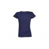 RTP Apparel - Tee-shirt femme coupe cousu manches courtes TEMPO 145 WOMEN - French Marine
