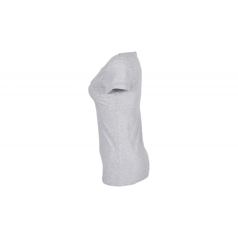 RTP Apparel - Tee-shirt femme coupe cousu manches courtes TEMPO 145 WOMEN - Gris Chiné