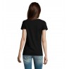 RTP Apparel - Tee-shirt femme coupe cousu manches courtes COSMIC 155 WOMEN - Noir Profond