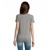 RTP Apparel - Tee-shirt femme coupe cousu manches courtes COSMIC 155 WOMEN - Gris Chiné