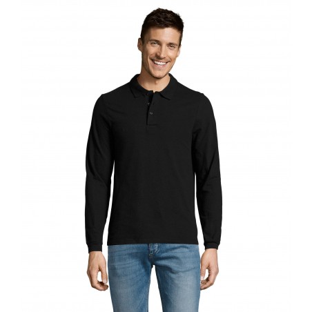 Sol's - Polo homme WINTER II - Noir