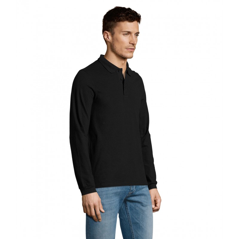 Sol's - Polo homme WINTER II - Noir