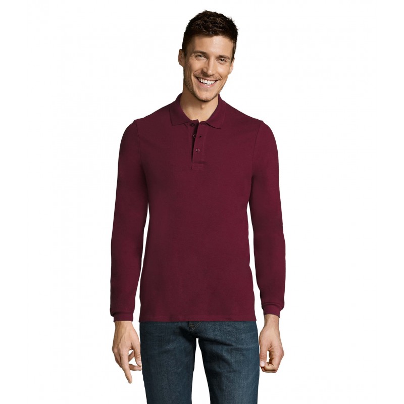 Sol's - Polo homme WINTER II - Bordeaux