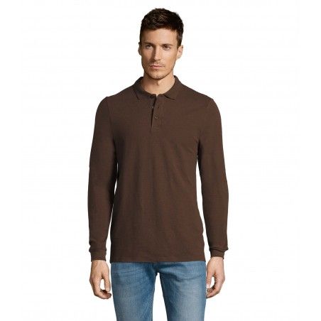 Sol's - Polo homme WINTER II - Chocolat