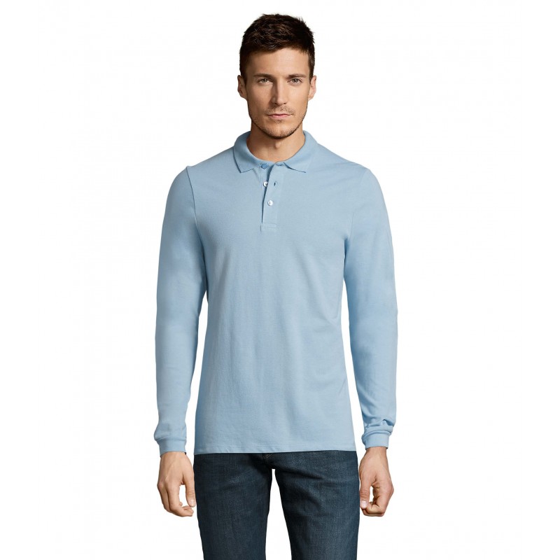 Sol's - Polo homme WINTER II - Ciel