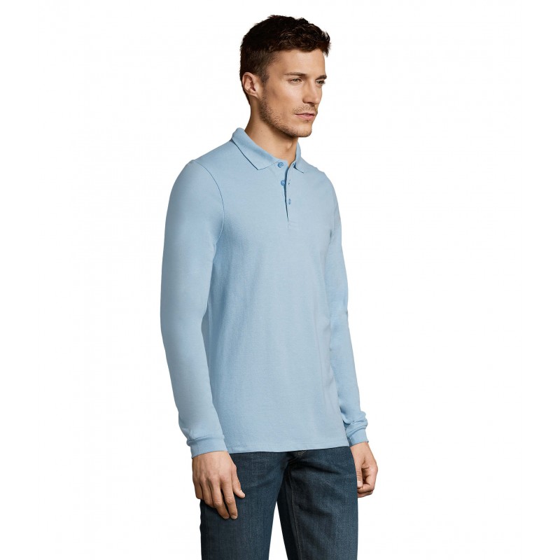 Sol's - Polo homme WINTER II - Ciel