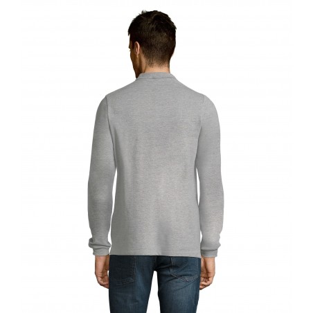 Sol's - Polo homme WINTER II - Gris Chiné