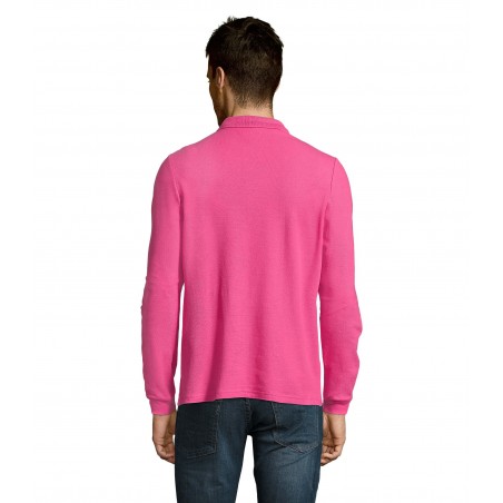Sol's - Polo homme WINTER II - Rose Flash
