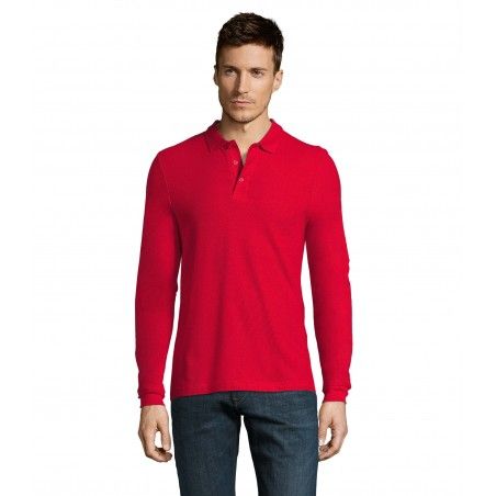 Sol's - Polo homme WINTER II - Rouge