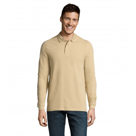 Sol's - Polo homme WINTER II - Sable