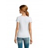 Sol's - Tee-shirt femme manches courtes MILO WOMEN - Blanc