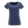 Sol's - Tee-shirt femme manches courtes MILO WOMEN - Denim Chiné