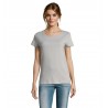 Sol's - Tee-shirt femme manches courtes MILO WOMEN - Gris Pur