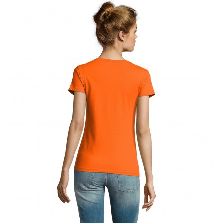 Sol's - Tee-shirt femme manches courtes MILO WOMEN - Orange