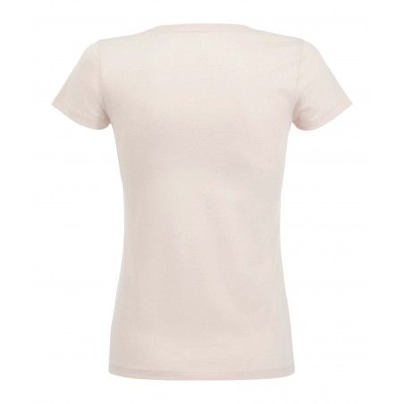 Sol's - Tee-shirt femme manches courtes MILO WOMEN - Rose Crémeux