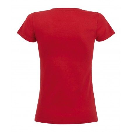 Sol's - Tee-shirt femme manches courtes MILO WOMEN - Rouge