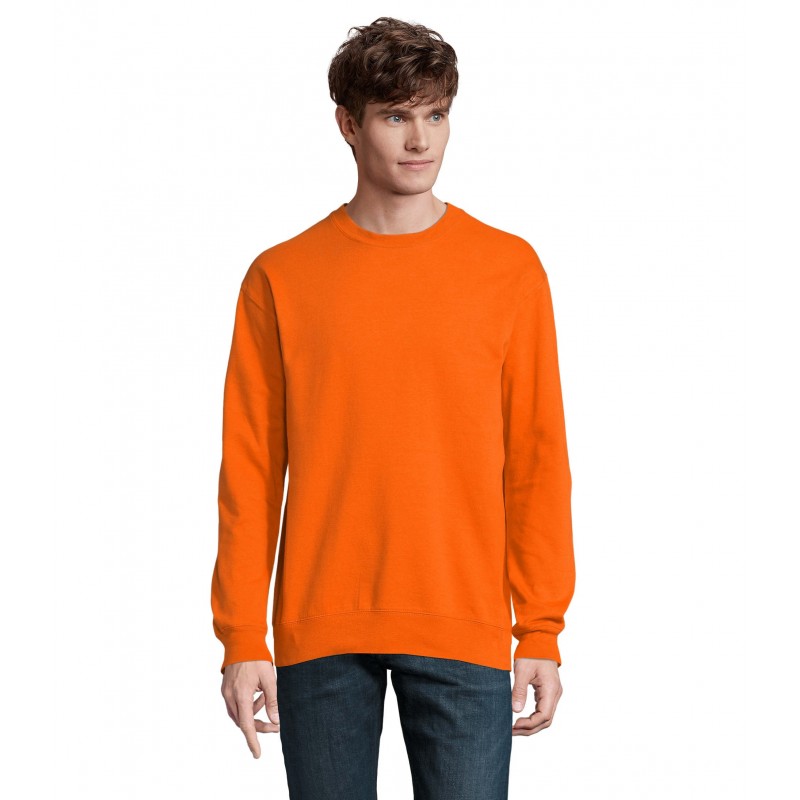 Sol's - Sweat-shirt unisexe col rond COLUMBIA - Orange