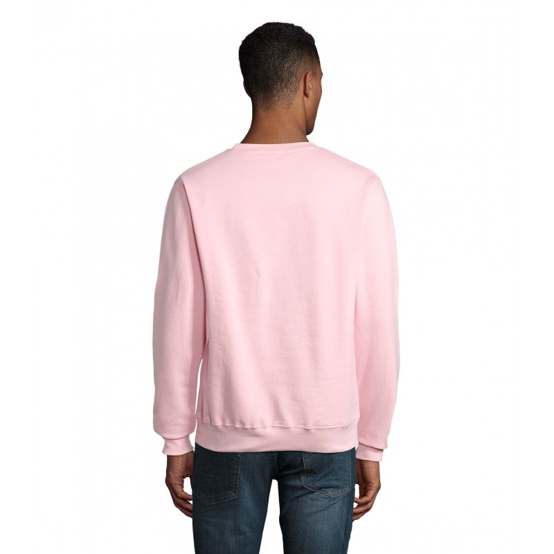 Sol's - Sweat-shirt unisexe col rond COLUMBIA - Rose Crémeux
