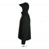 Sol's - Softshell capuche et manches amovibles TRANSFORMER - Noir