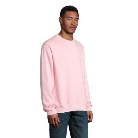 Sol's - Sweat-shirt unisexe col rond COLUMBIA - Rose Crémeux