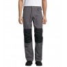 Sol's - Pantalon bicolore workwear homme METAL PRO - Gris Foncé / Noir