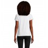 Sol's - Tee-shirt femme jersey col rond ajusté CRUSADER WOMEN - Blanc Chiné